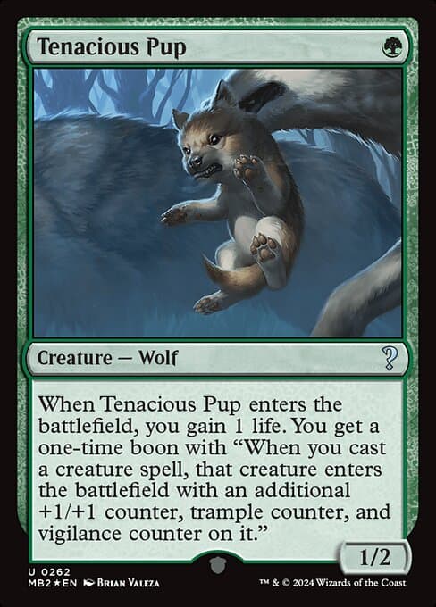 Tenacious Pup 2024 Magic: The Gathering Mystery Booster 2