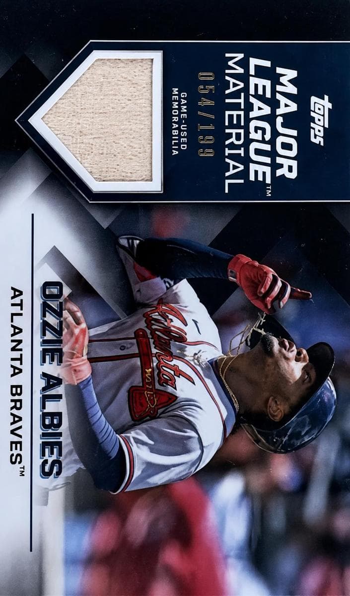 Ozzie Albies 2022 topps Topps
