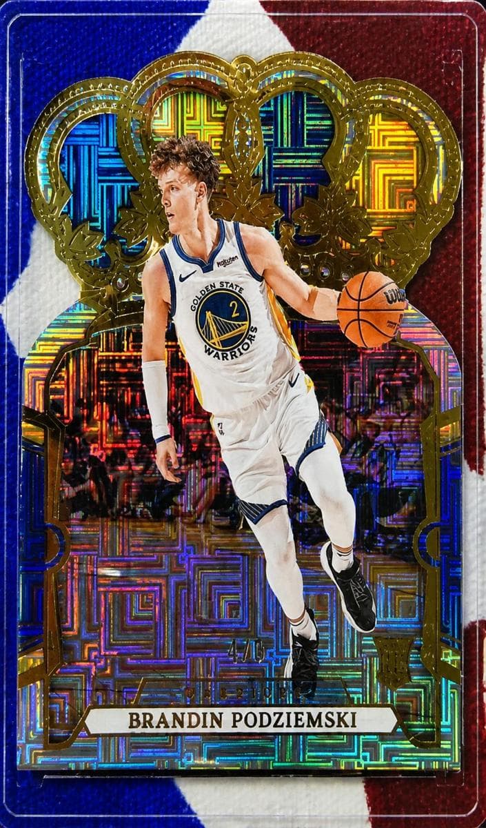 Brandin Podziemski 2023 panini Panini Crown Royale