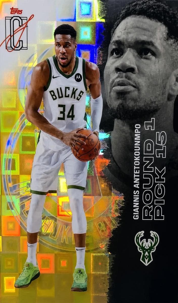 Giannis Antetokounmpo 2025 topps Topps Signature Class