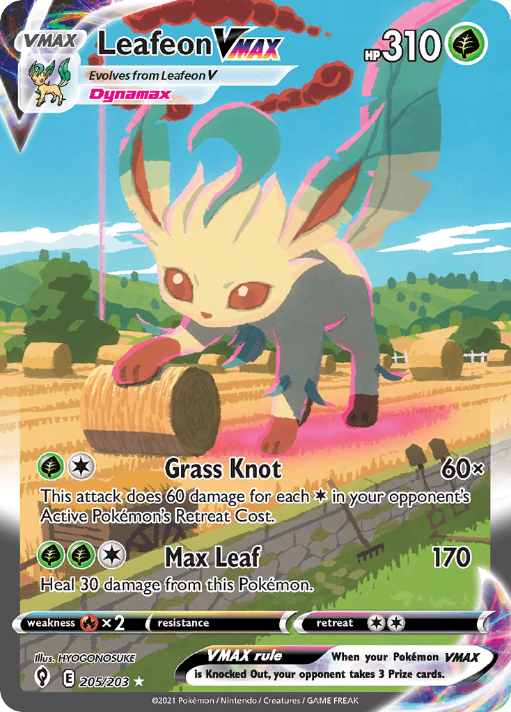 Leafeon VMAX 2024 Pokemon