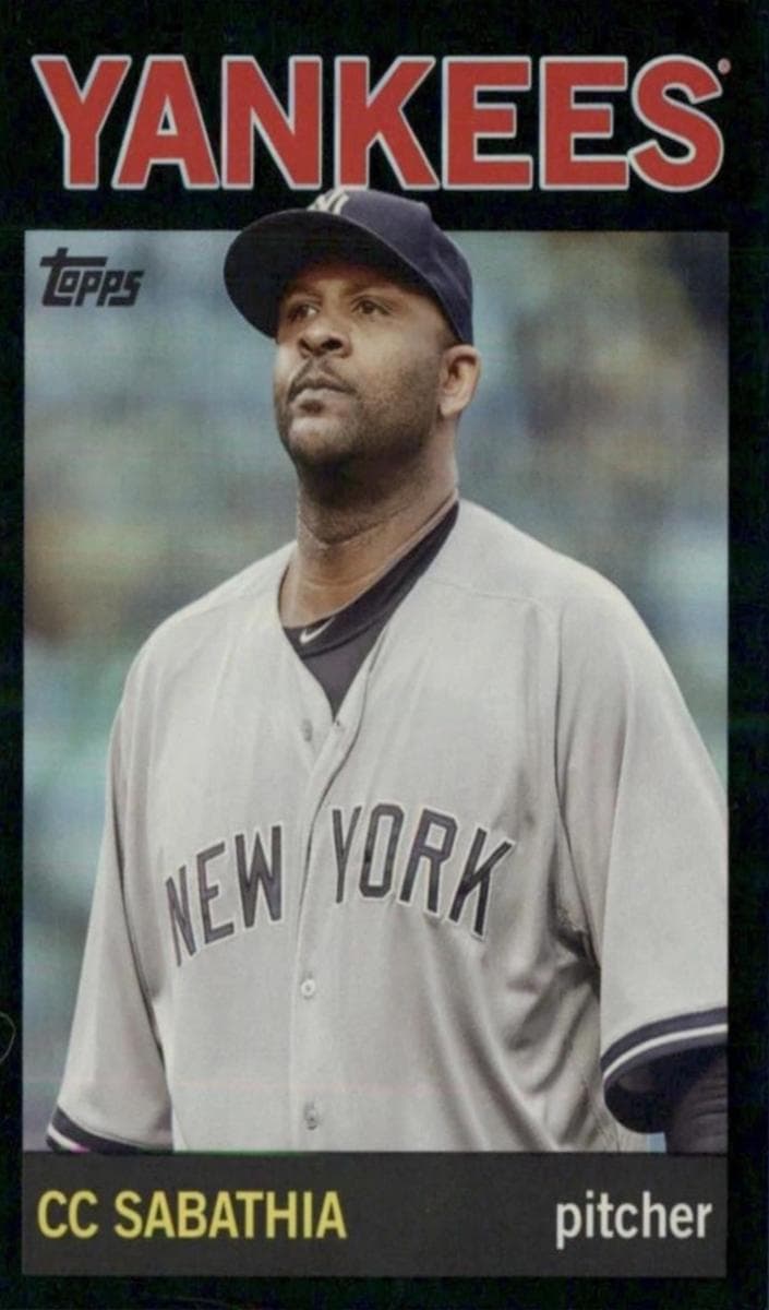 CC Sabathia 2025 topps Topps Archives