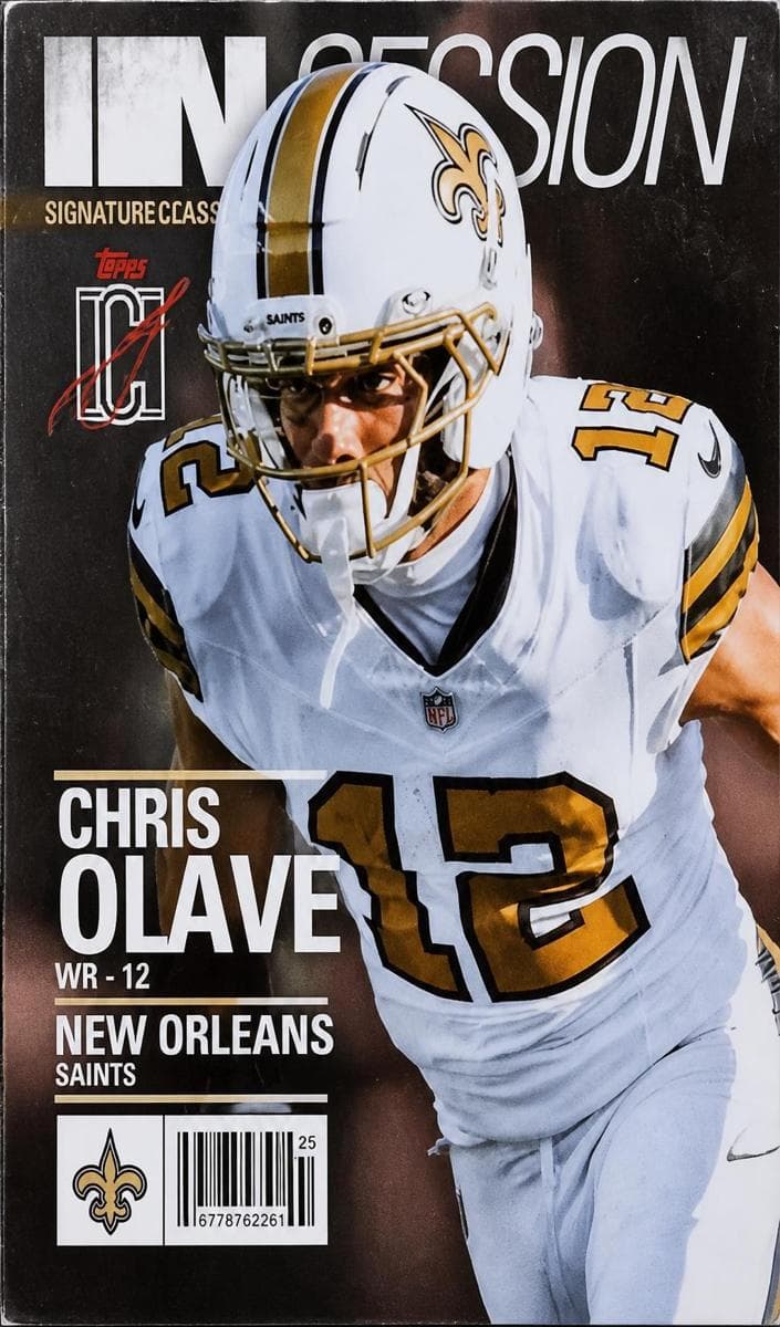 Chris Olave 2025 topps Topps Signature Class