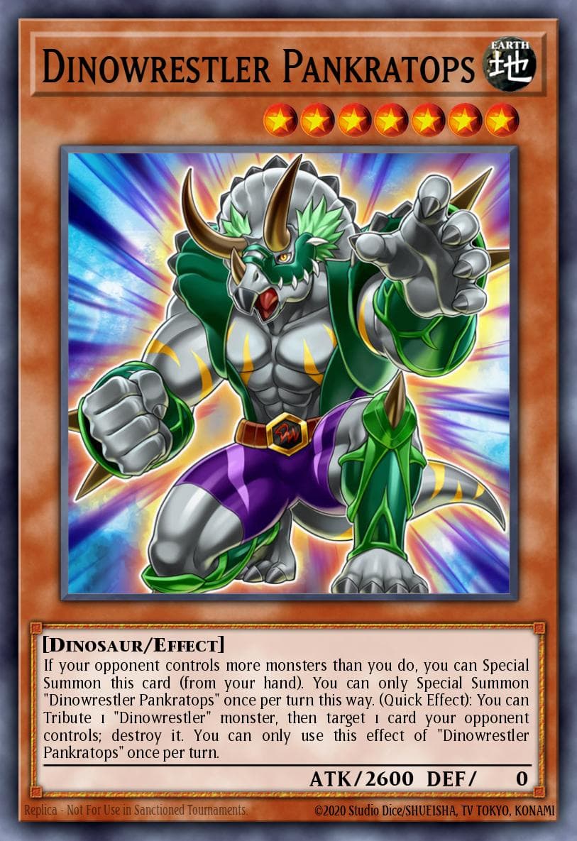 Dinowrestler Pankratops 2021 Yu-Gi-Oh!