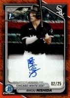 Rikuu Nishida trading card