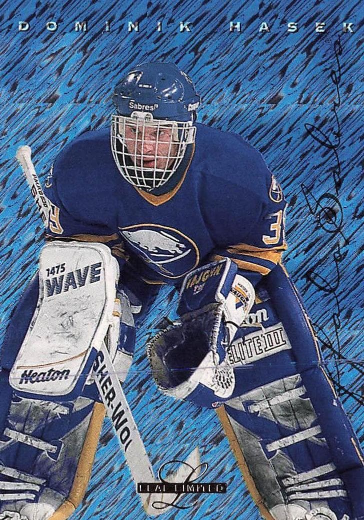 Dominik Hasek 1995 leaf Leaf Limited