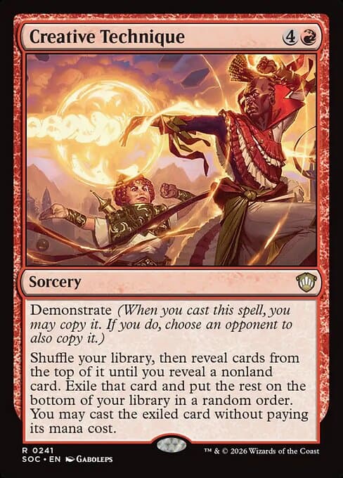 Creative Technique 2021 Magic: The Gathering