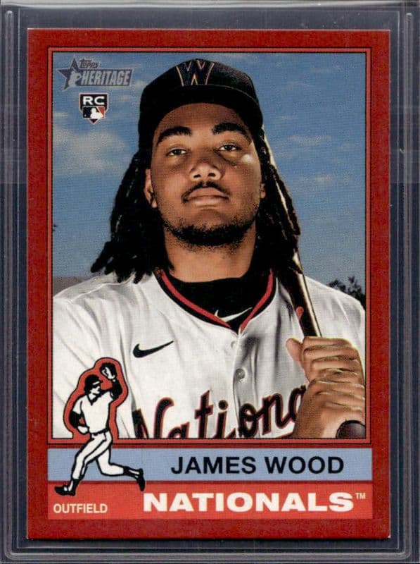 James Wood 2025 topps Topps Heritage Bicentennial