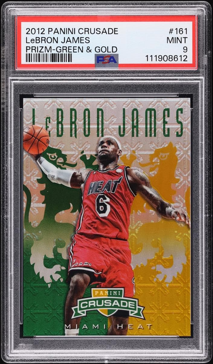 Lebron James 2012 panini