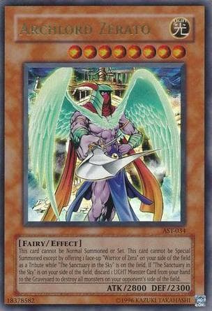 Archlord Zerato 2004 Yu-Gi-Oh! Ancient Sanctuary