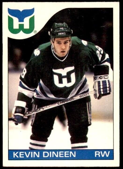 Kevin Dineen 1985 topps Topps