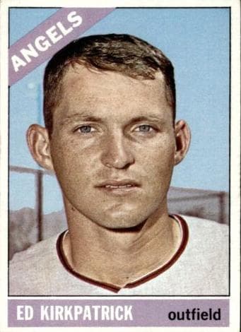 Ed Kirkpatrick 1966 topps Topps Venezuelan