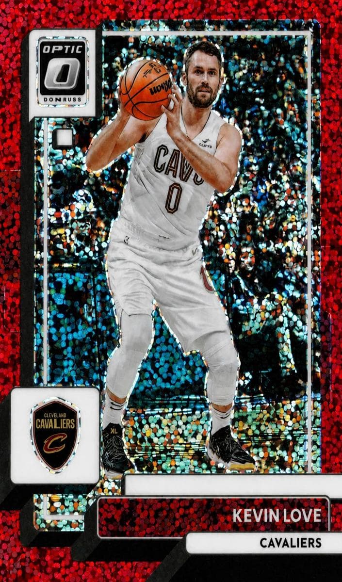 Kevin Love 2022 panini Donruss Optic