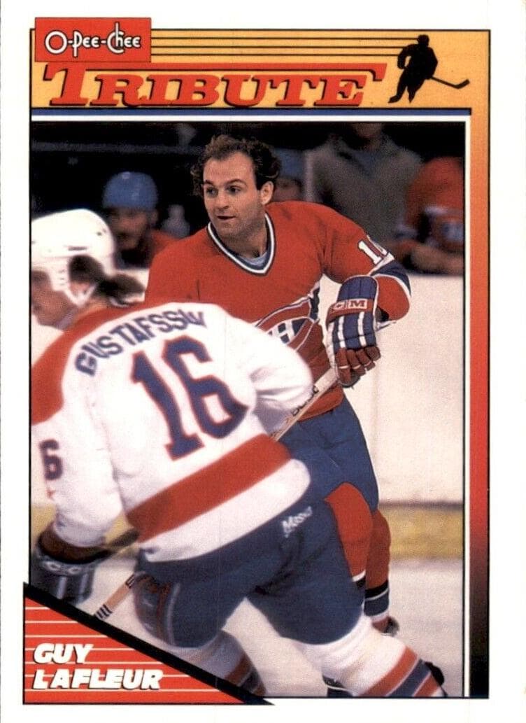 Guy Lafleur 1991 topps O-Pee-Chee