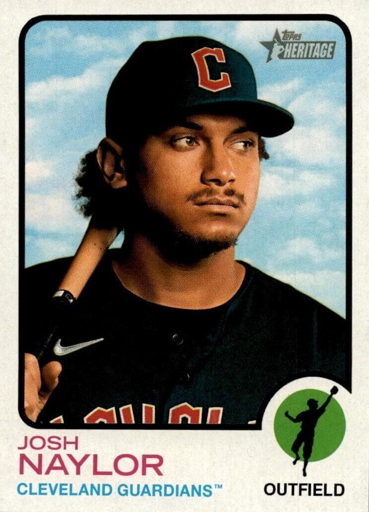 Josh Naylor 2022 topps Topps Heritage