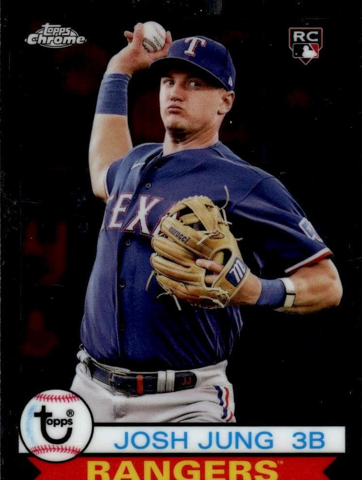 Josh Jung 2023 topps Chrome Lids