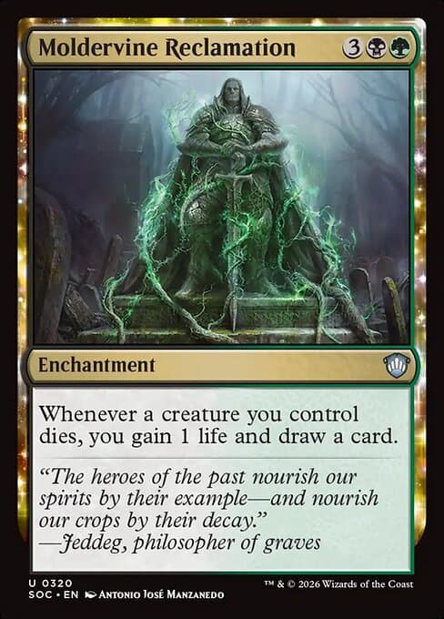 Moldervine Reclamation 2024 Magic: The Gathering Bloomburrow Commander