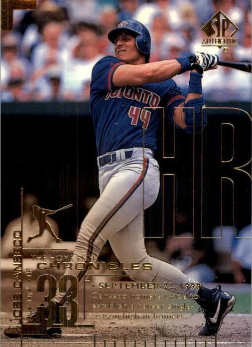Jose Canseco 1999 unknown SP Authentic