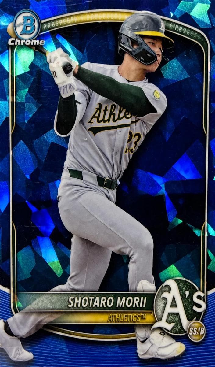 Shotaro Morii 2025 bowman Bowman Draft Sapphire