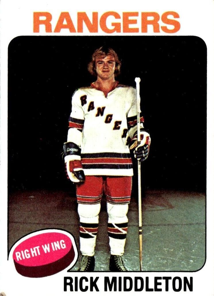 Rick Middleton 1975 topps Topps