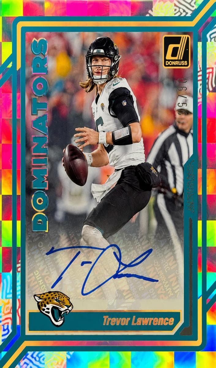 Trevor Lawrence 2023 panini Panini Donruss