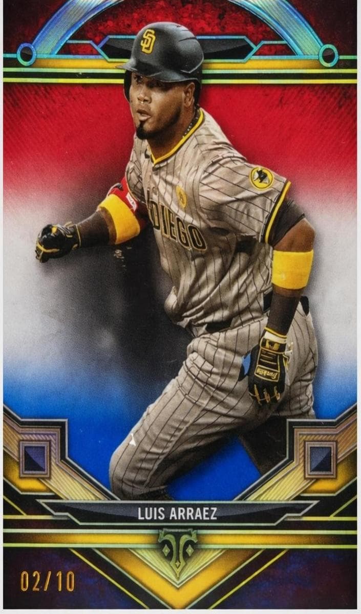 Luis Arraez 2024 topps Topps Triple Threads