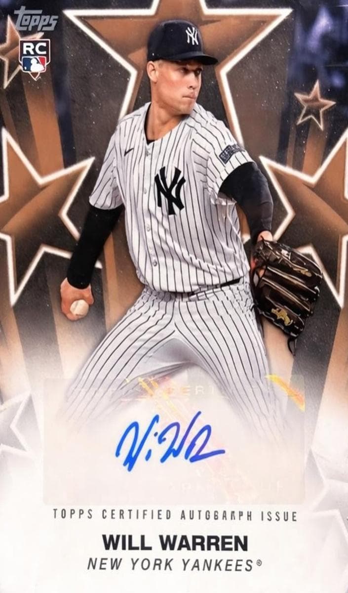 Will Warren 2025 topps Topps