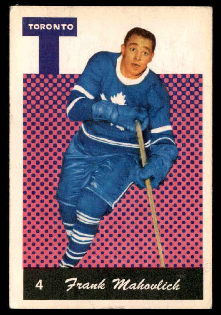Frank Mahovlich 1962 unknown Parkhurst