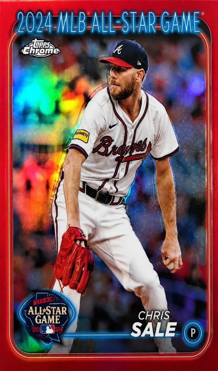 Chris Sale 2024 topps Topps Chrome Update