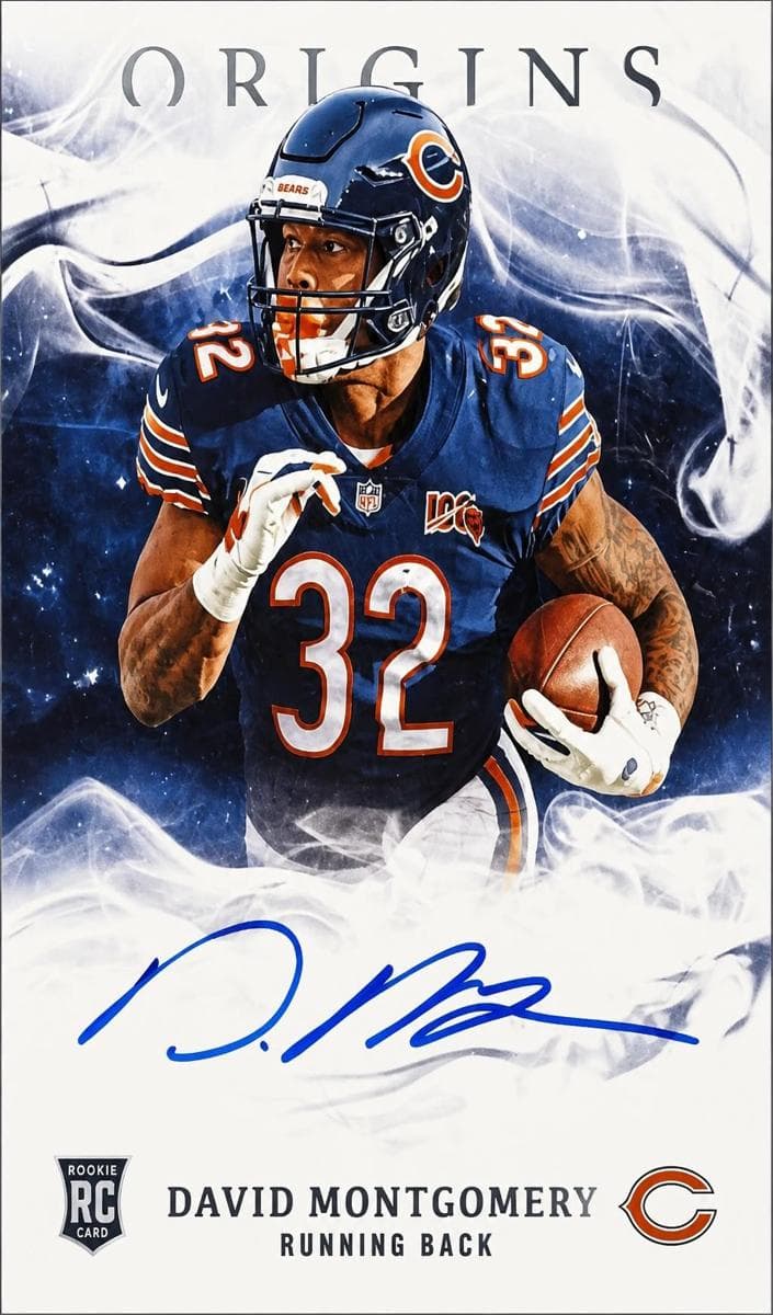 David Montgomery 2019 panini