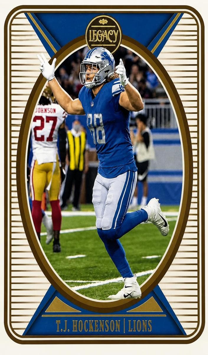 T.J. Hockenson 2022 panini Panini Legacy