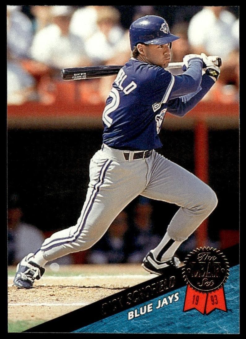 Dick Schofield 1993 leaf