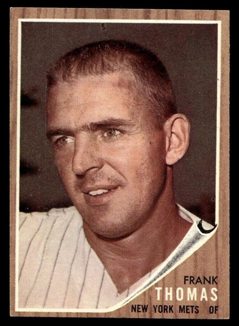 Frank Thomas 1962 topps Topps