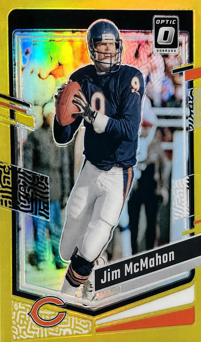 Jim McMahon 2023 panini Donruss Optic