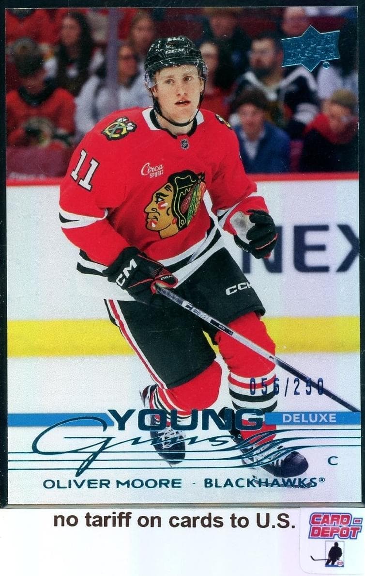 Oliver Moore trading card
