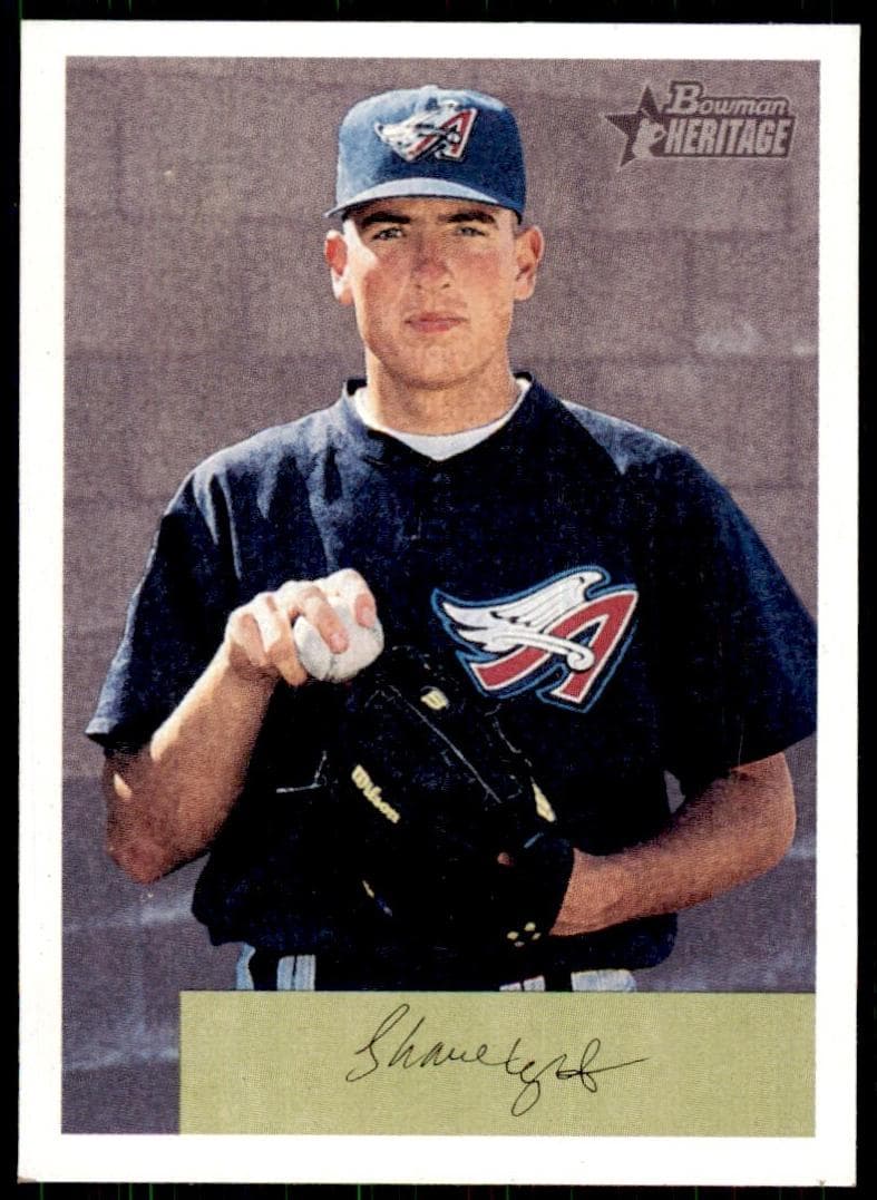 Shayne Wright 2002 bowman Bowman Heritage