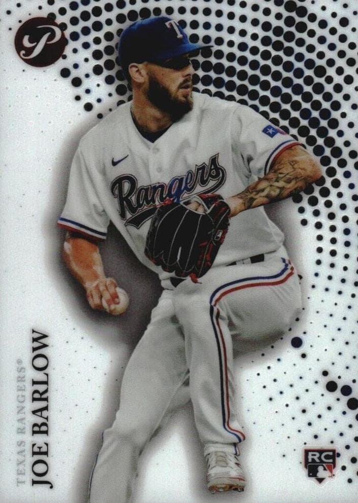 Joe Barlow 2022 topps Topps Pristine