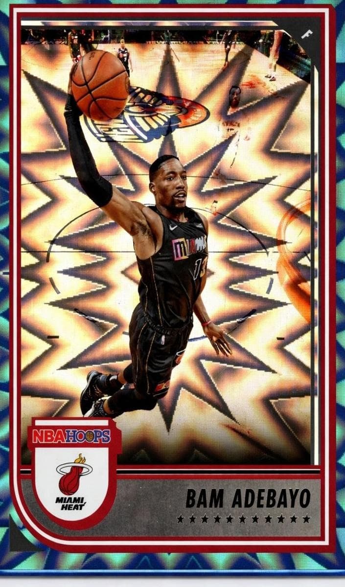 Bam Adebayo 2022 panini Hoops