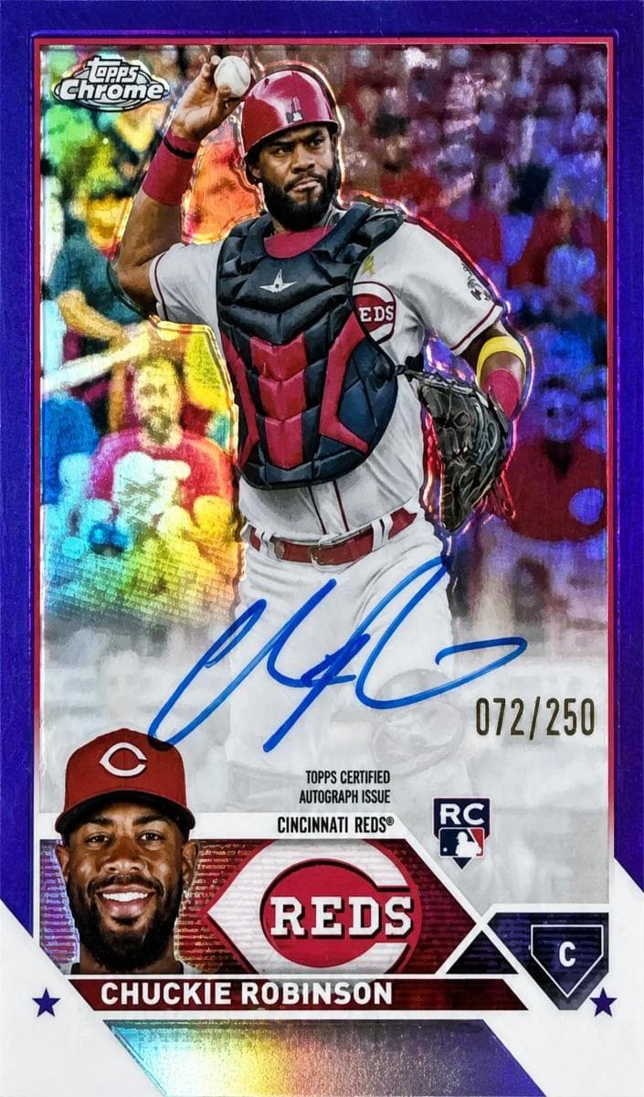 Chuckie Robinson 2023 topps Topps Chrome Update