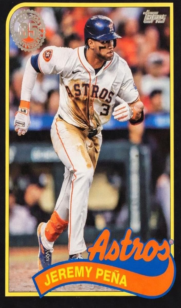 Jeremy Peña 2024 topps Topps Update
