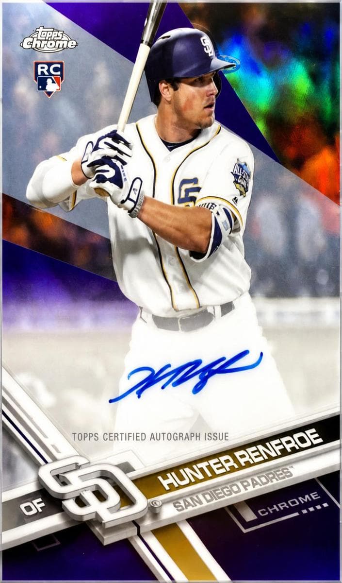 Hunter Renfroe 2017 topps