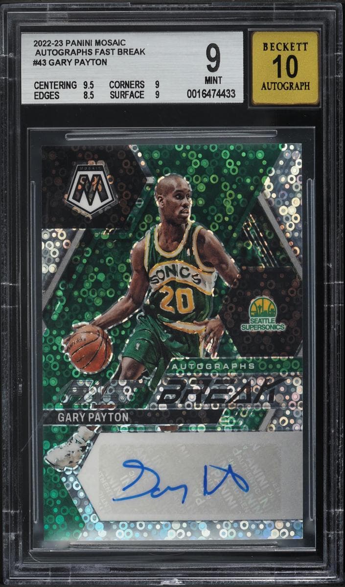 Gary Payton 2022 panini Panini Mosaic