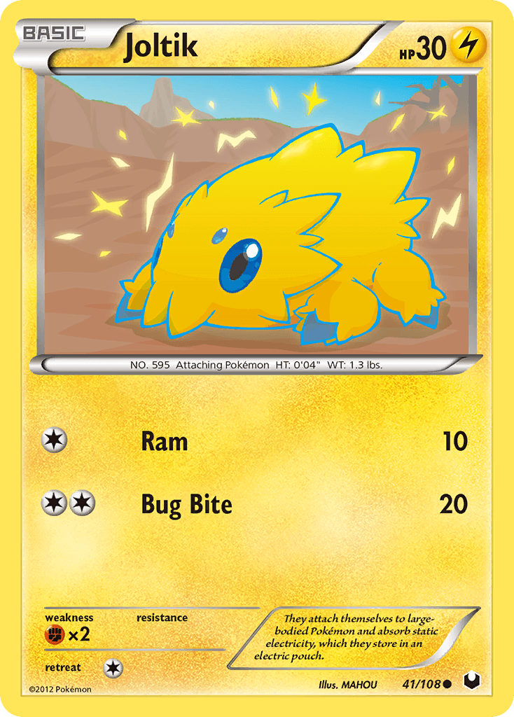 Joltik 2012 Pokemon Dark Explorers