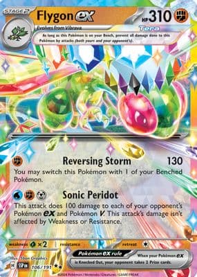Flygon ex 2024 Pokemon