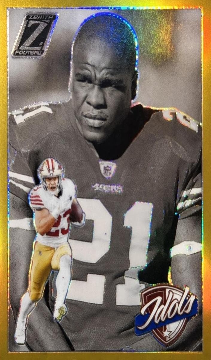 Christian McCaffrey / Frank Gore 2024 panini Panini Zenith