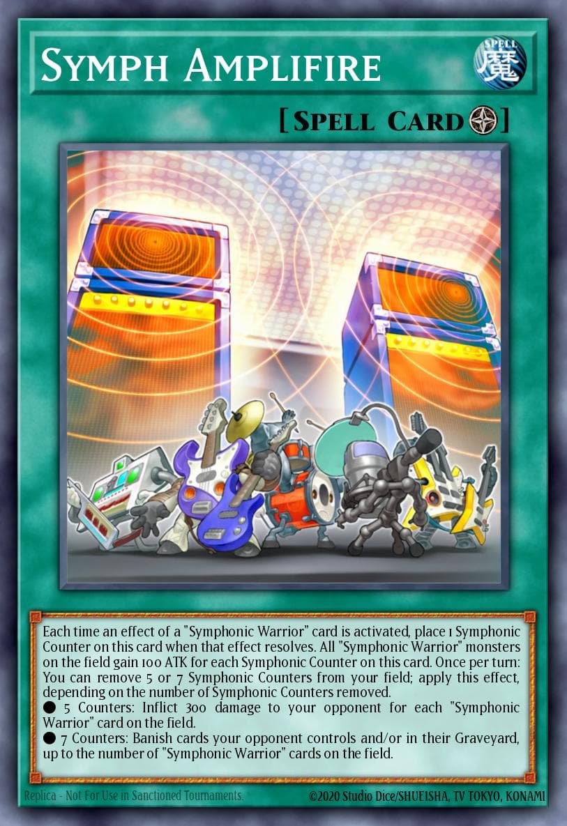 Symph Amplifire 2017 Yu-Gi-Oh! Raging Tempest