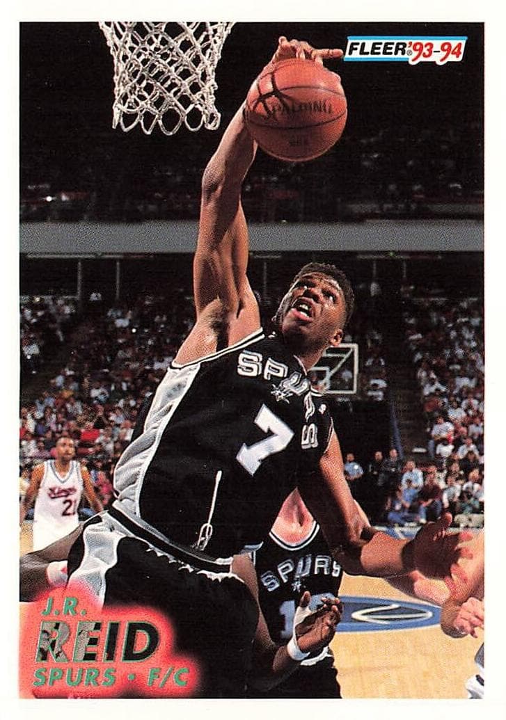 J.R. Reid 1993 fleer Fleer