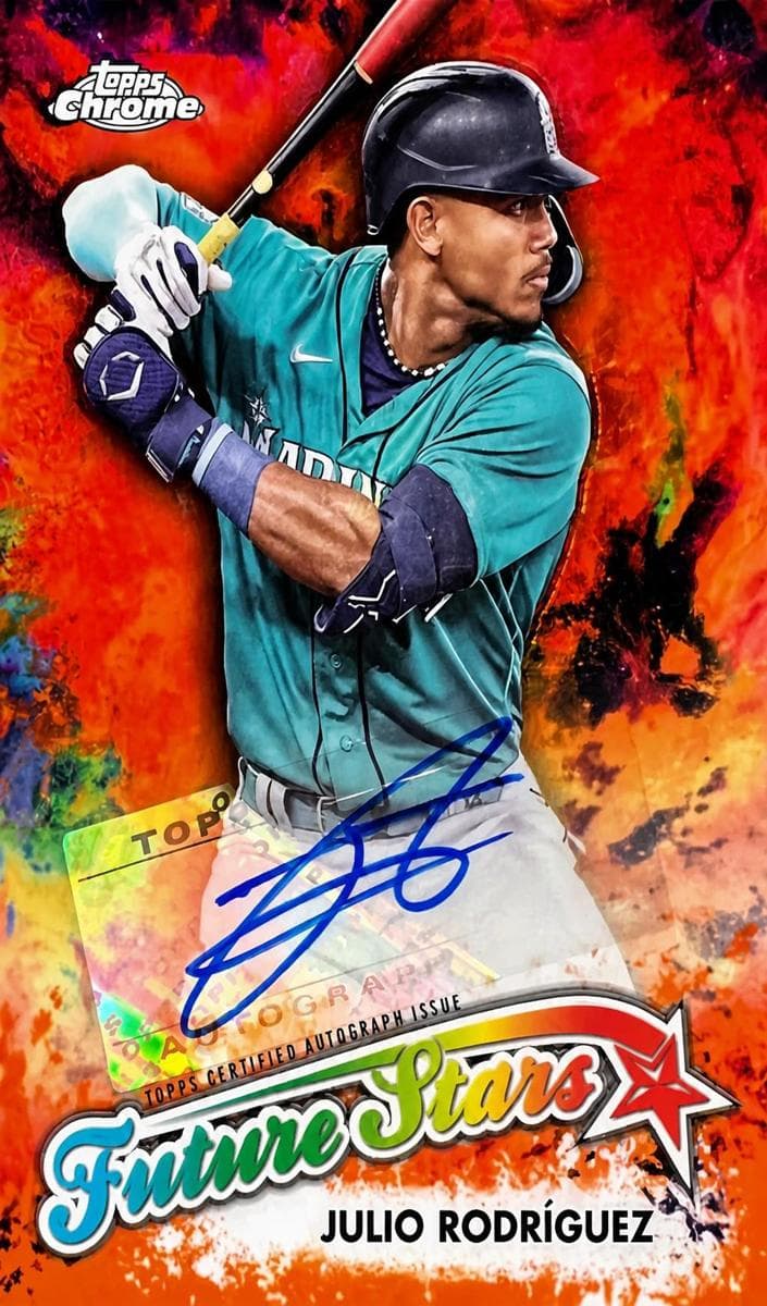 Julio Rodríguez 2023 topps Topps Chrome Update