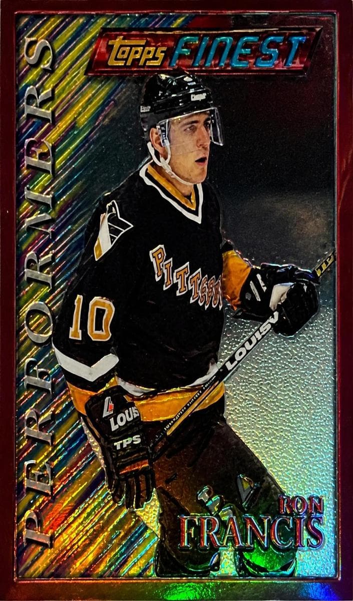 Dimitri Khristich 1995 topps Finest Hockey Refractor