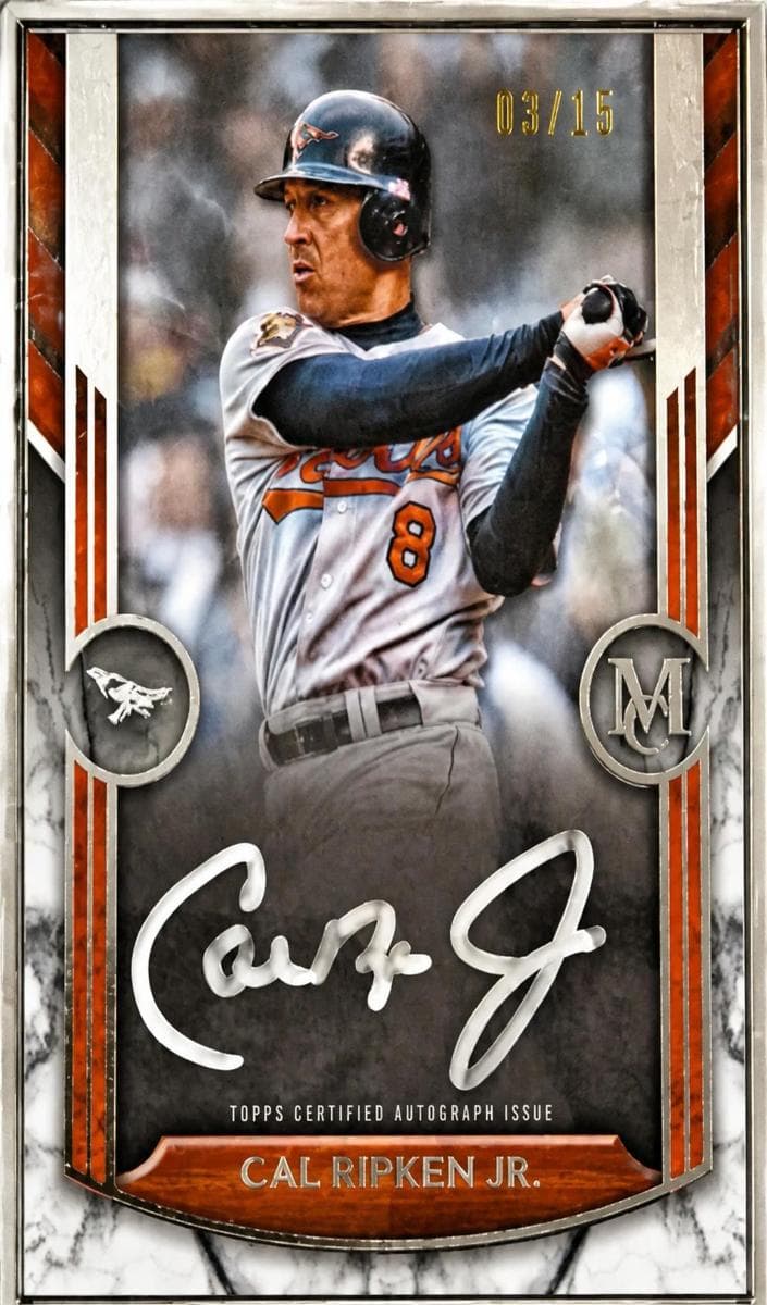 Cal Ripken Jr. 2022 topps Topps Definitive Collection